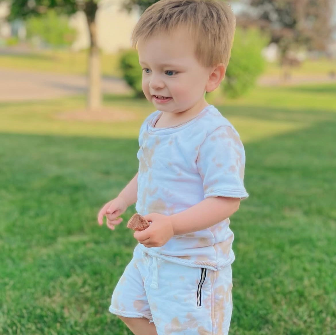 Tie Dye Unfinished Top