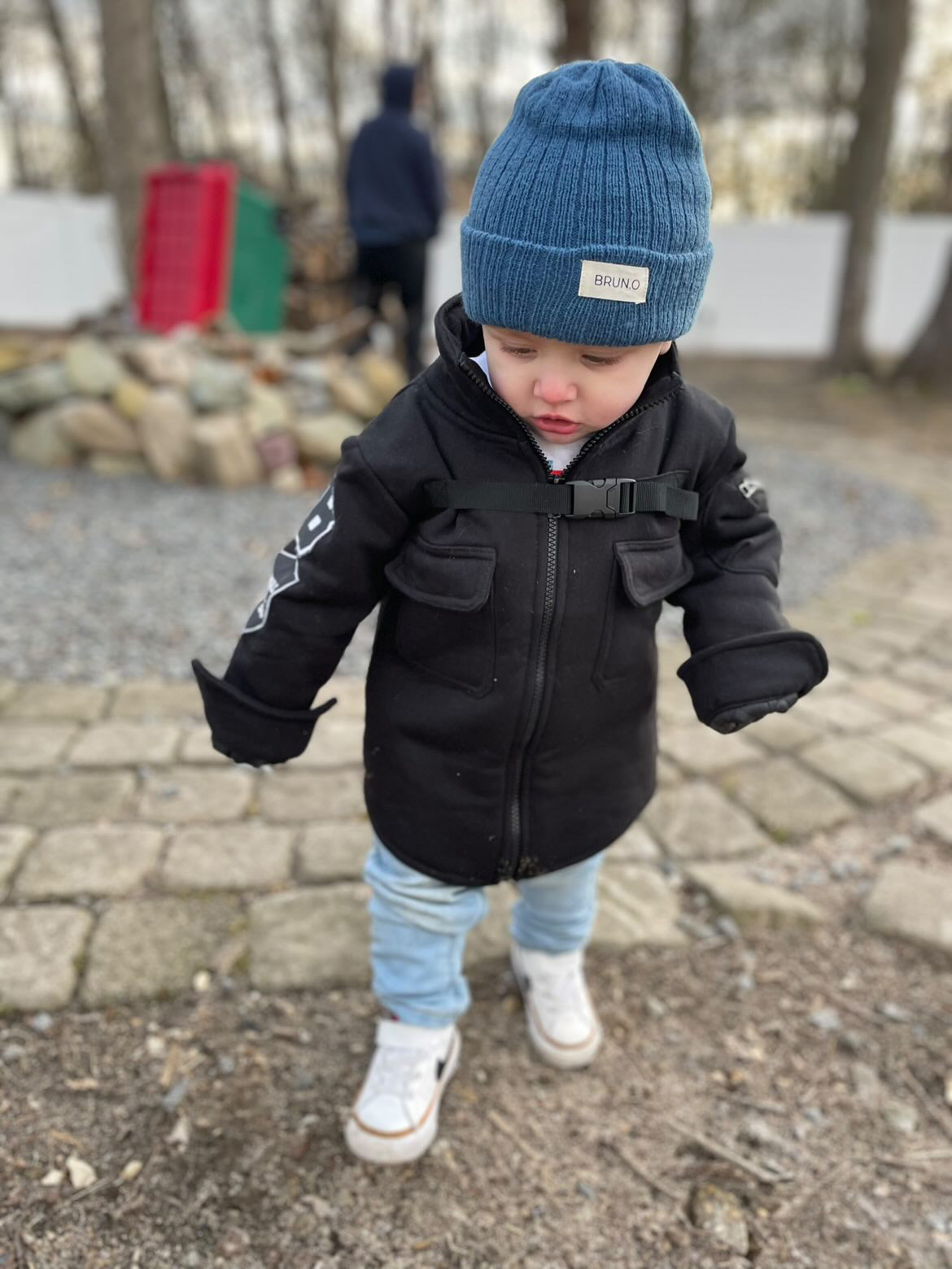 Denim Blue Signature Beanie