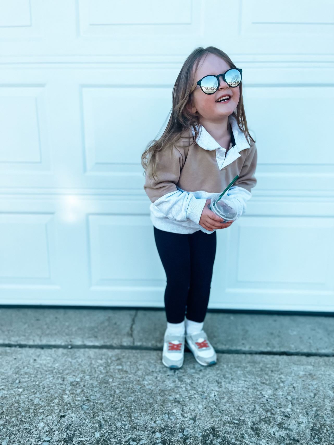 Beige Collared shirt
