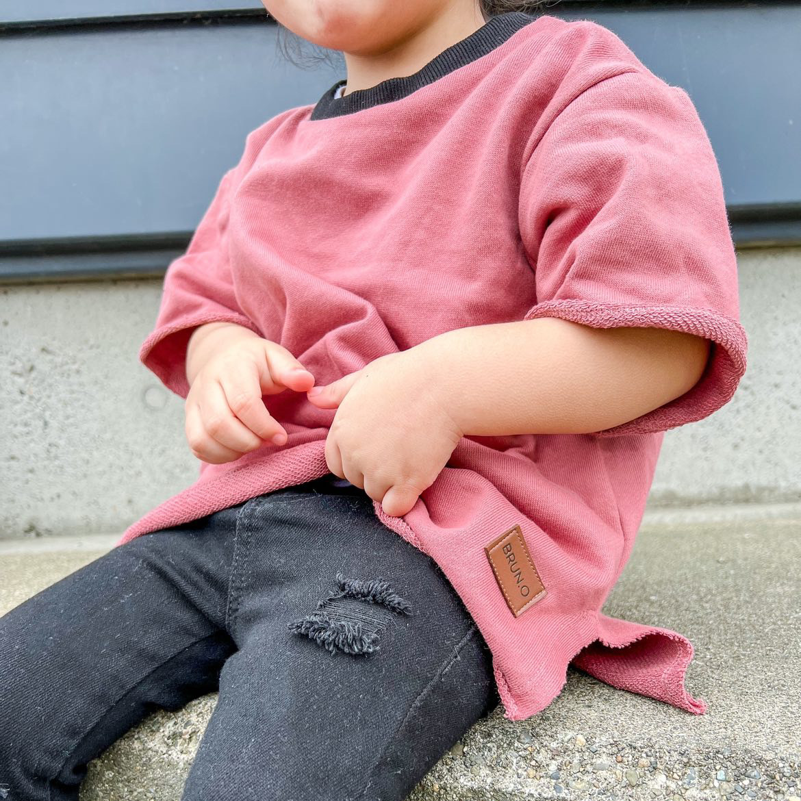 Dusty Pink Unfinished Shirt