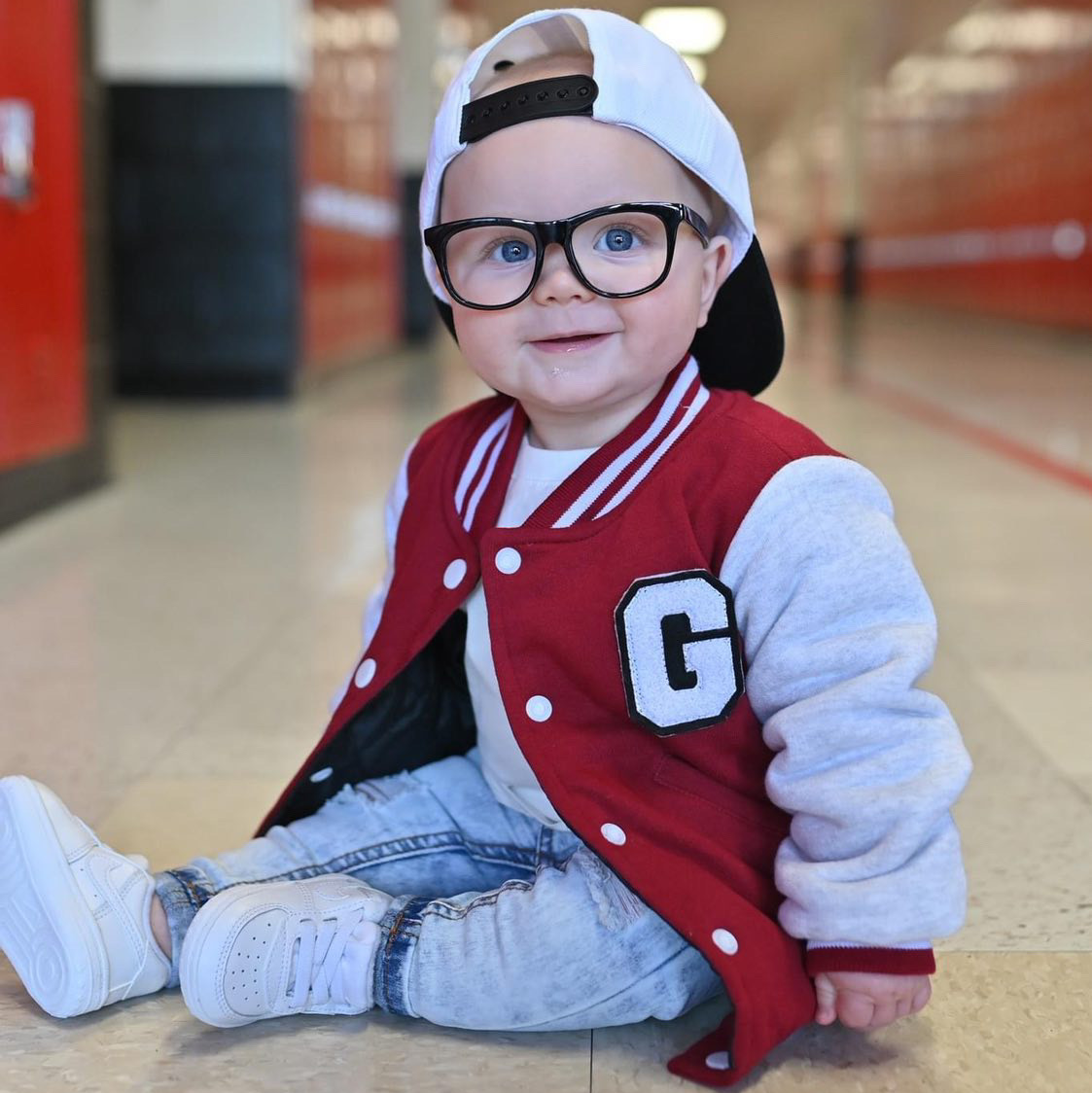 Burgundy Varsity Bomber