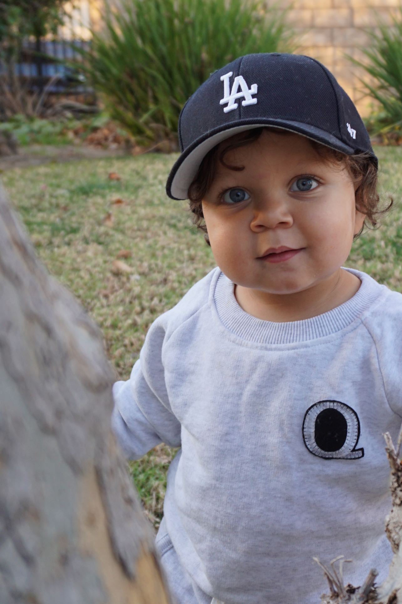 Misty White Crewneck