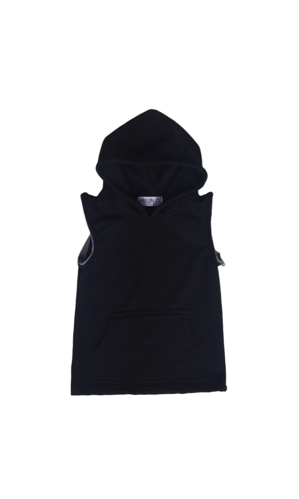 Black Zipper Jumper