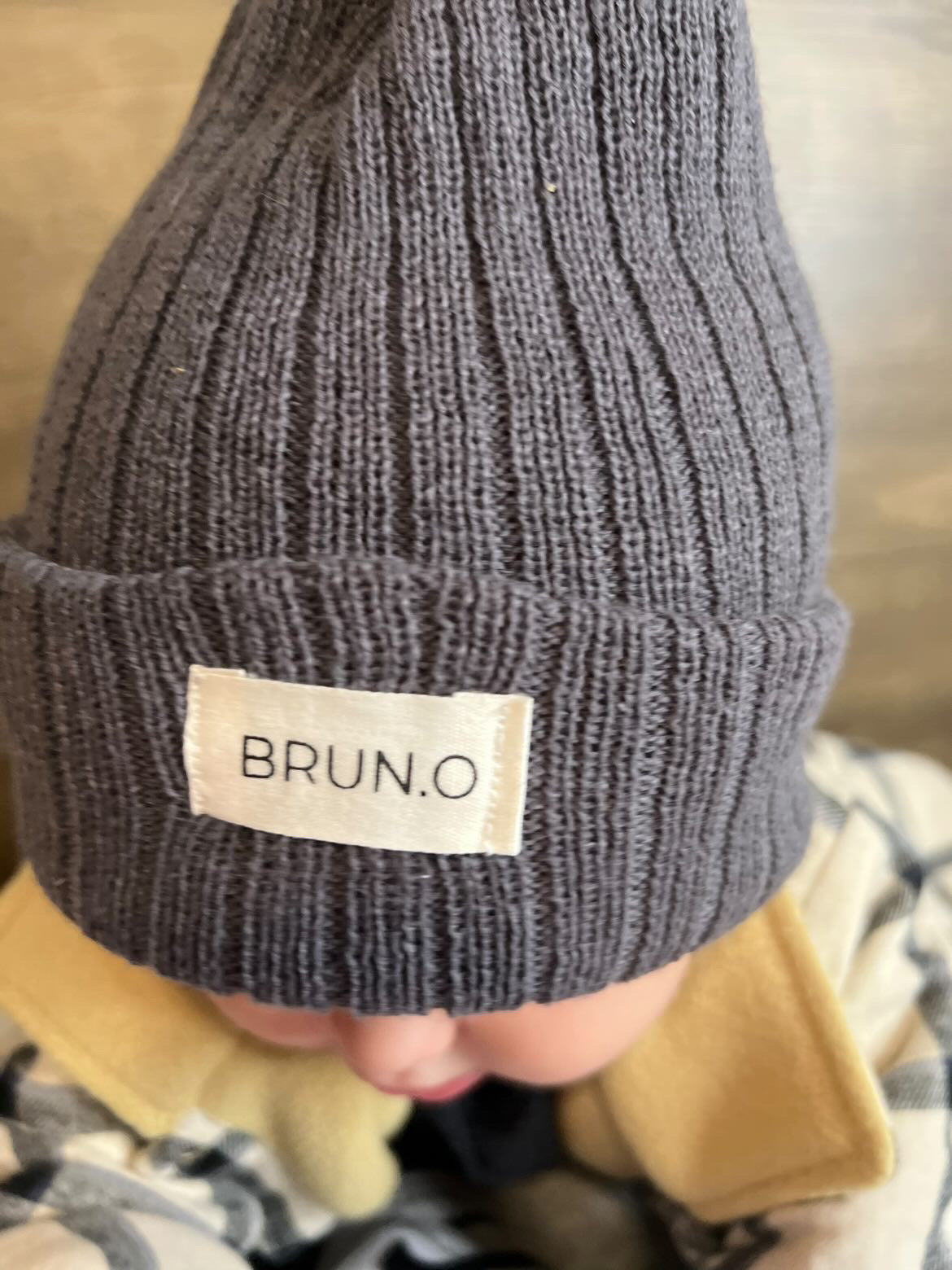 Misty Gray Signature Beanie