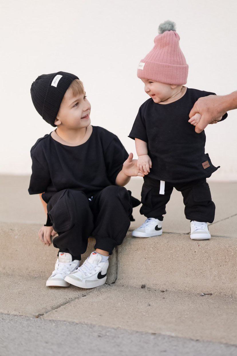 Black Unfinish Shirt