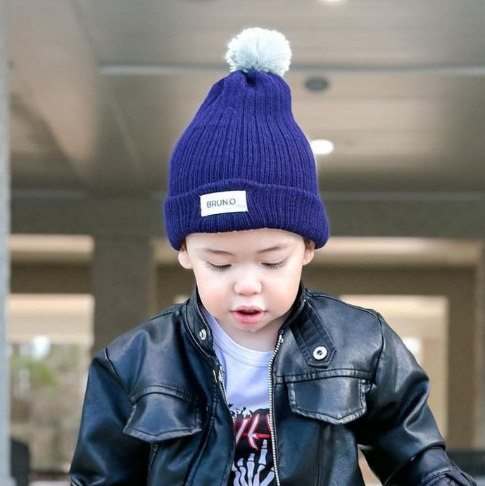 Navy Signature Beanie