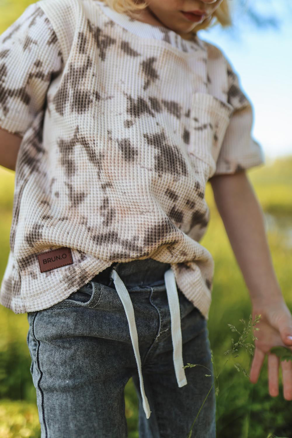 Tie dyed Waffle Shirt