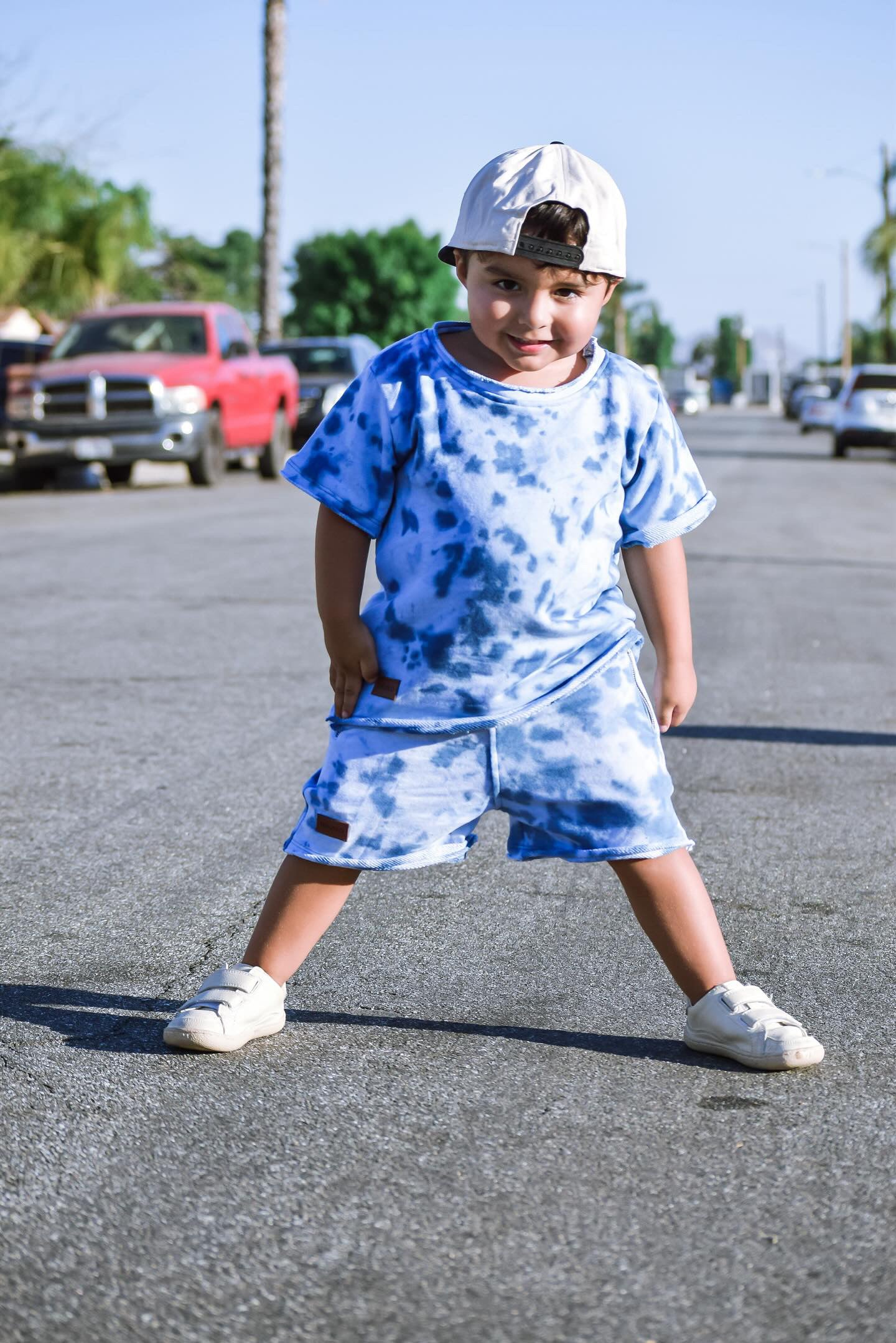 Tie Dye Unfinished Top