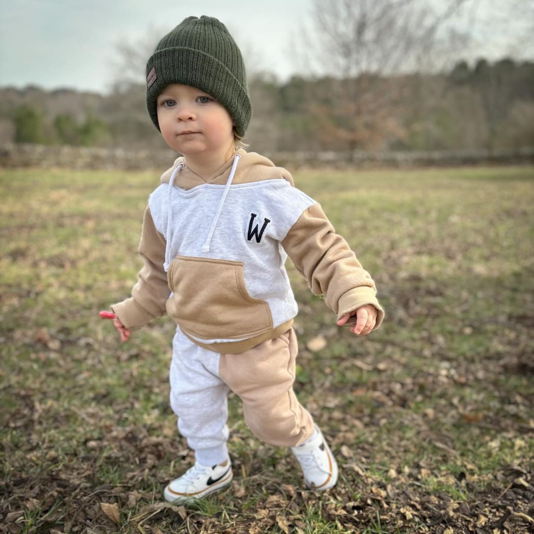 Custom Raglan Hoodie Set