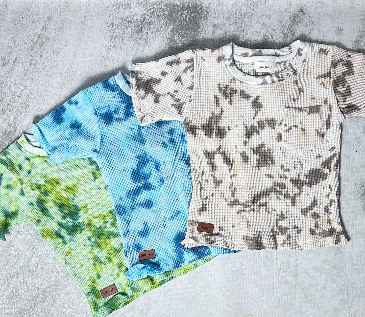 Tie dyed Waffle Shirt