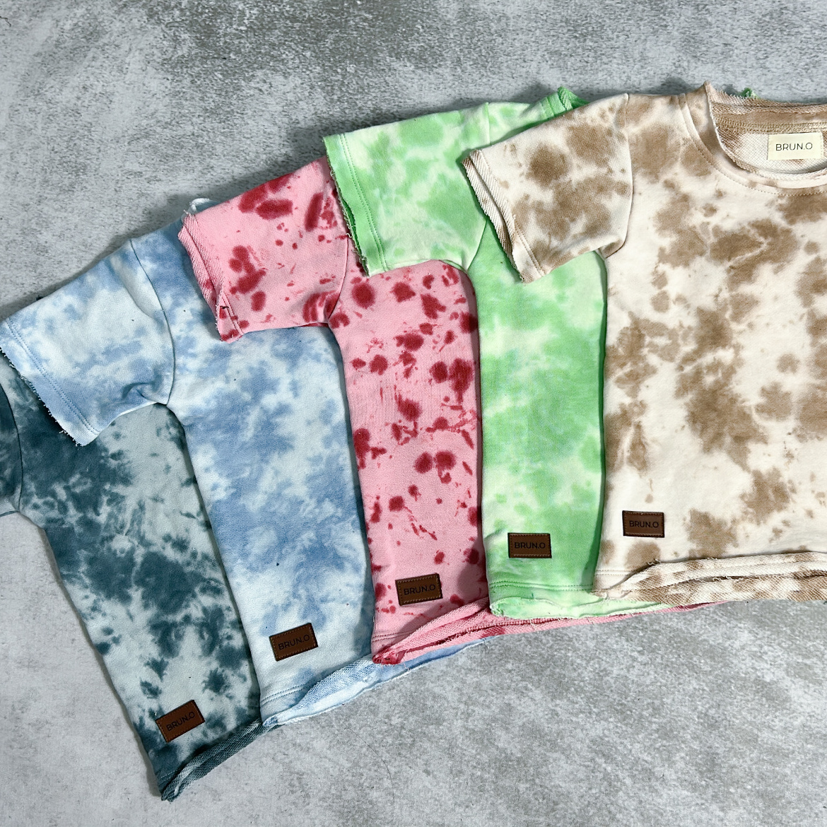 Tie Dye Unfinished Top