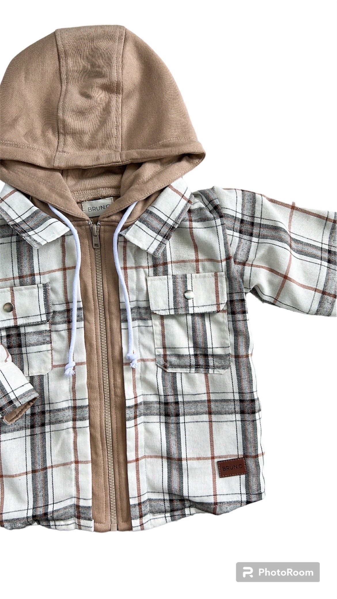 White Flannel Jacket