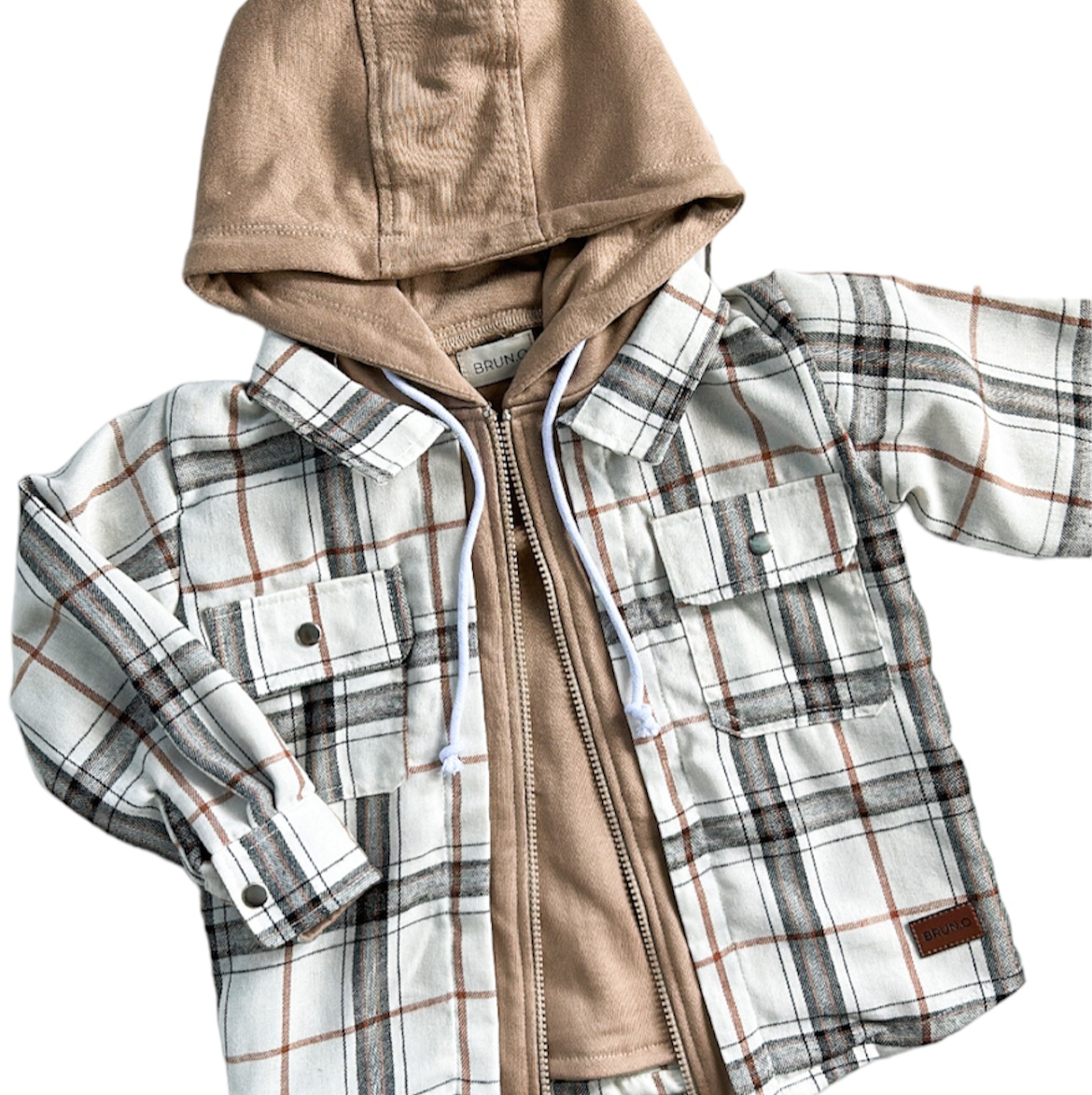 White Flannel Jacket