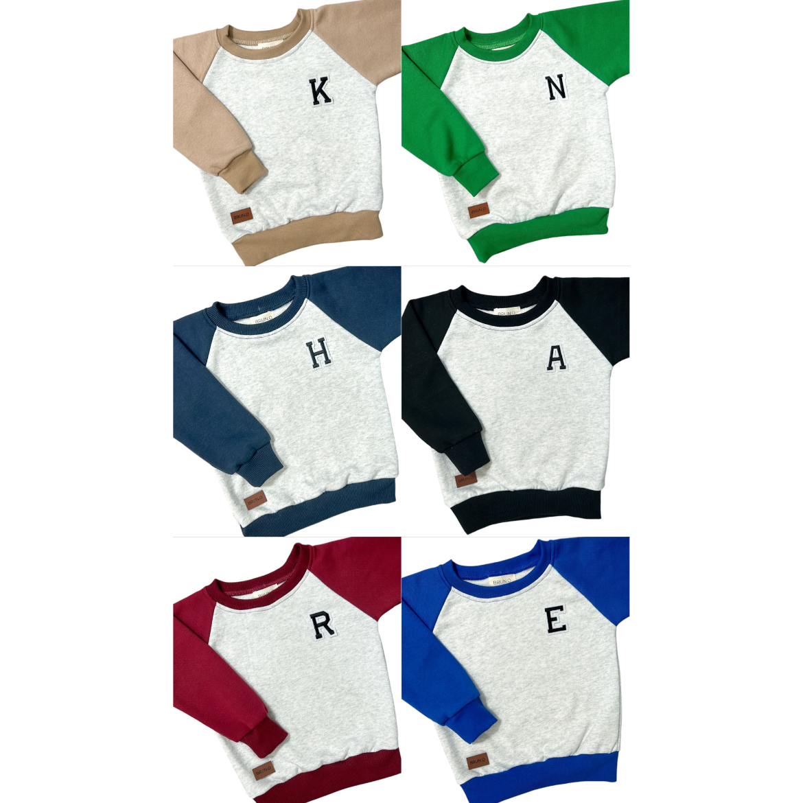 Custom Raglan Crewneck