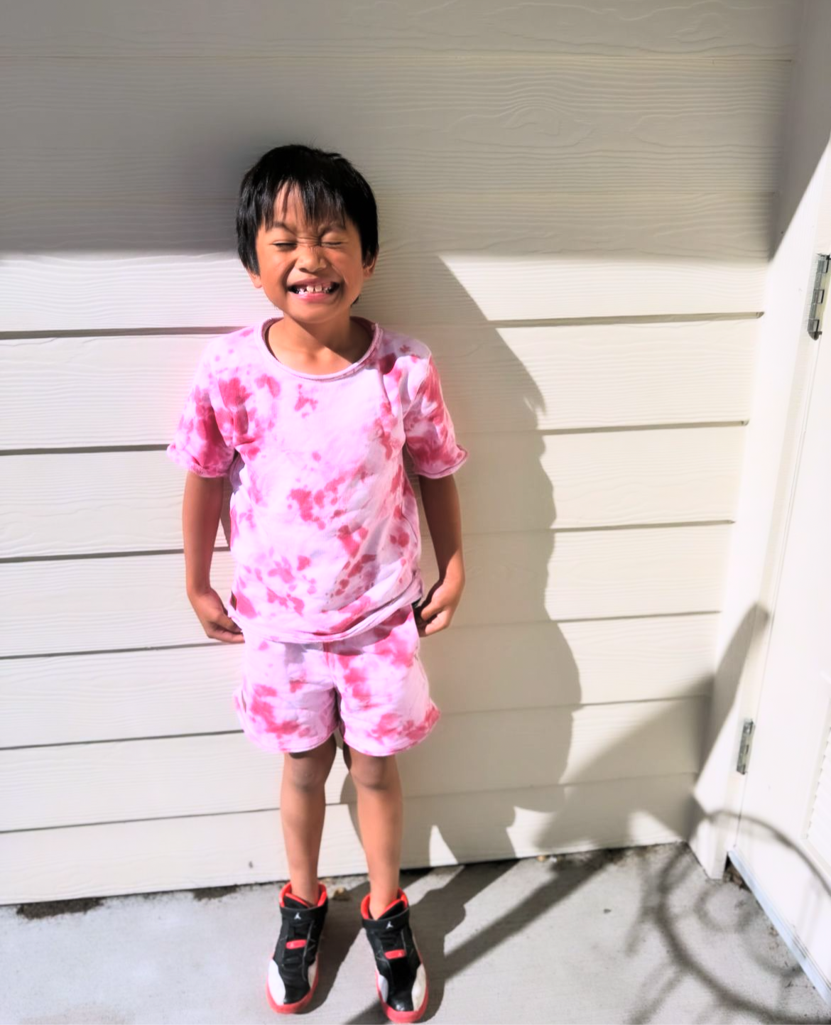 Tie Dye Unfinished Top