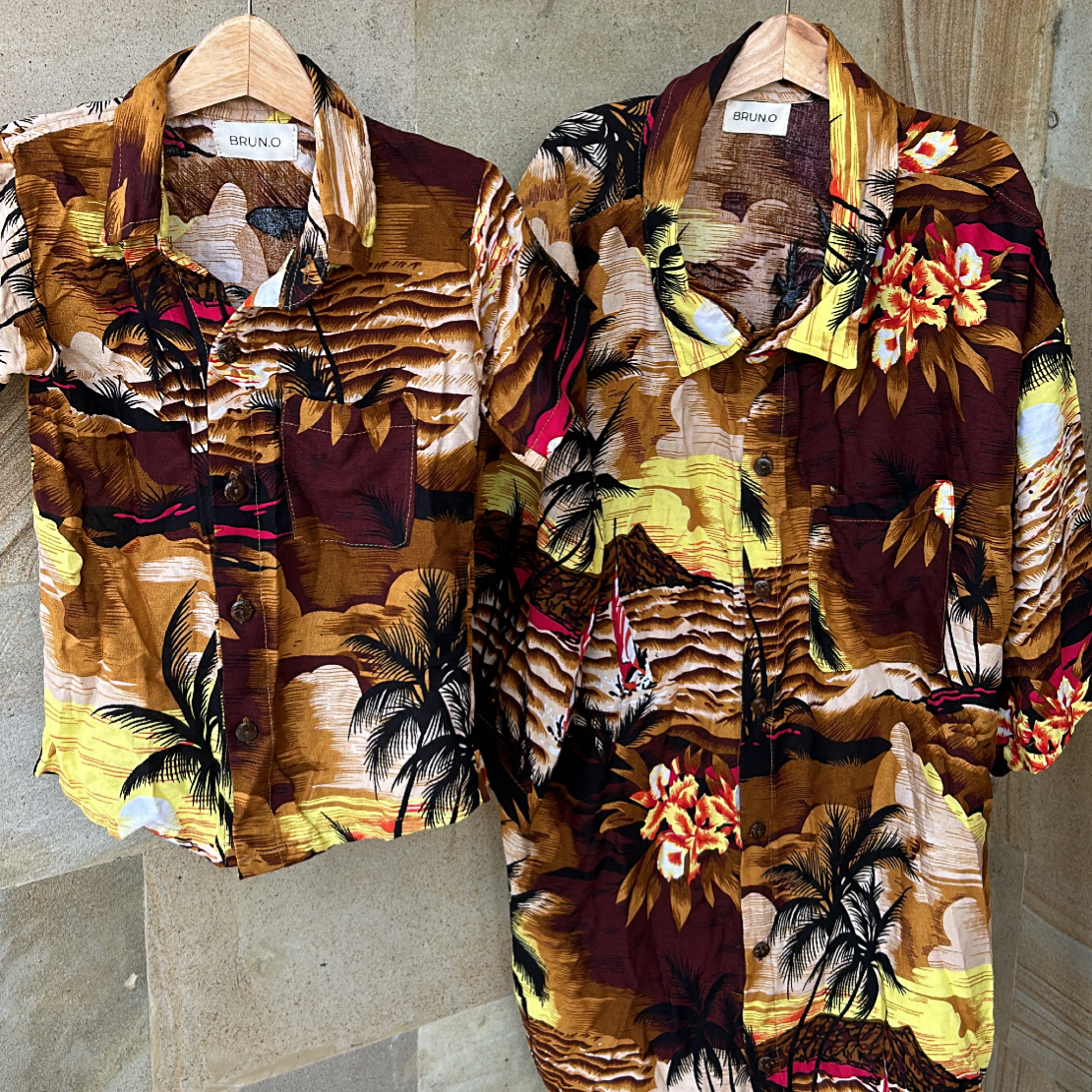 Adult Brown Beach Shirt