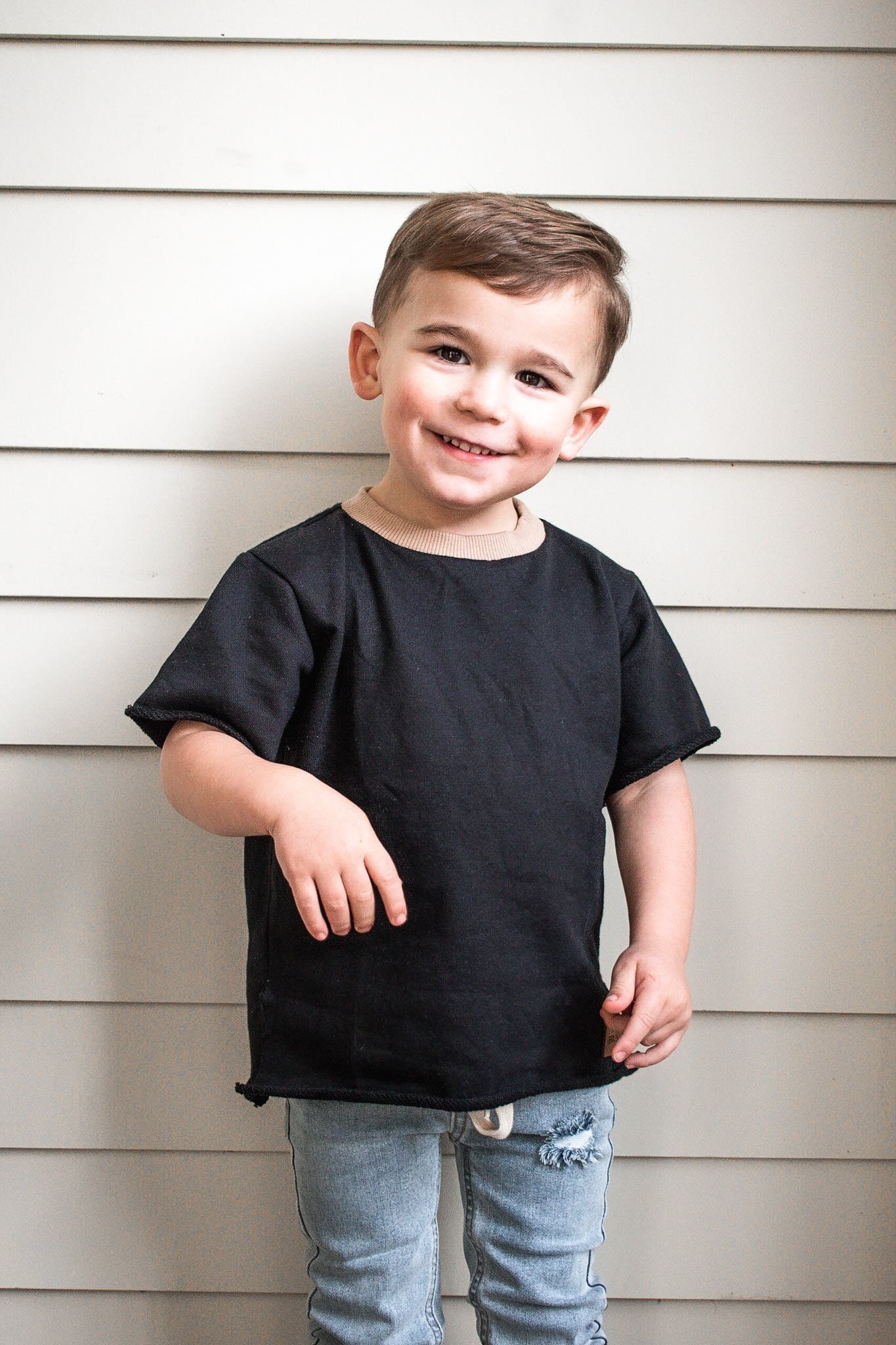 Black Unfinish Shirt