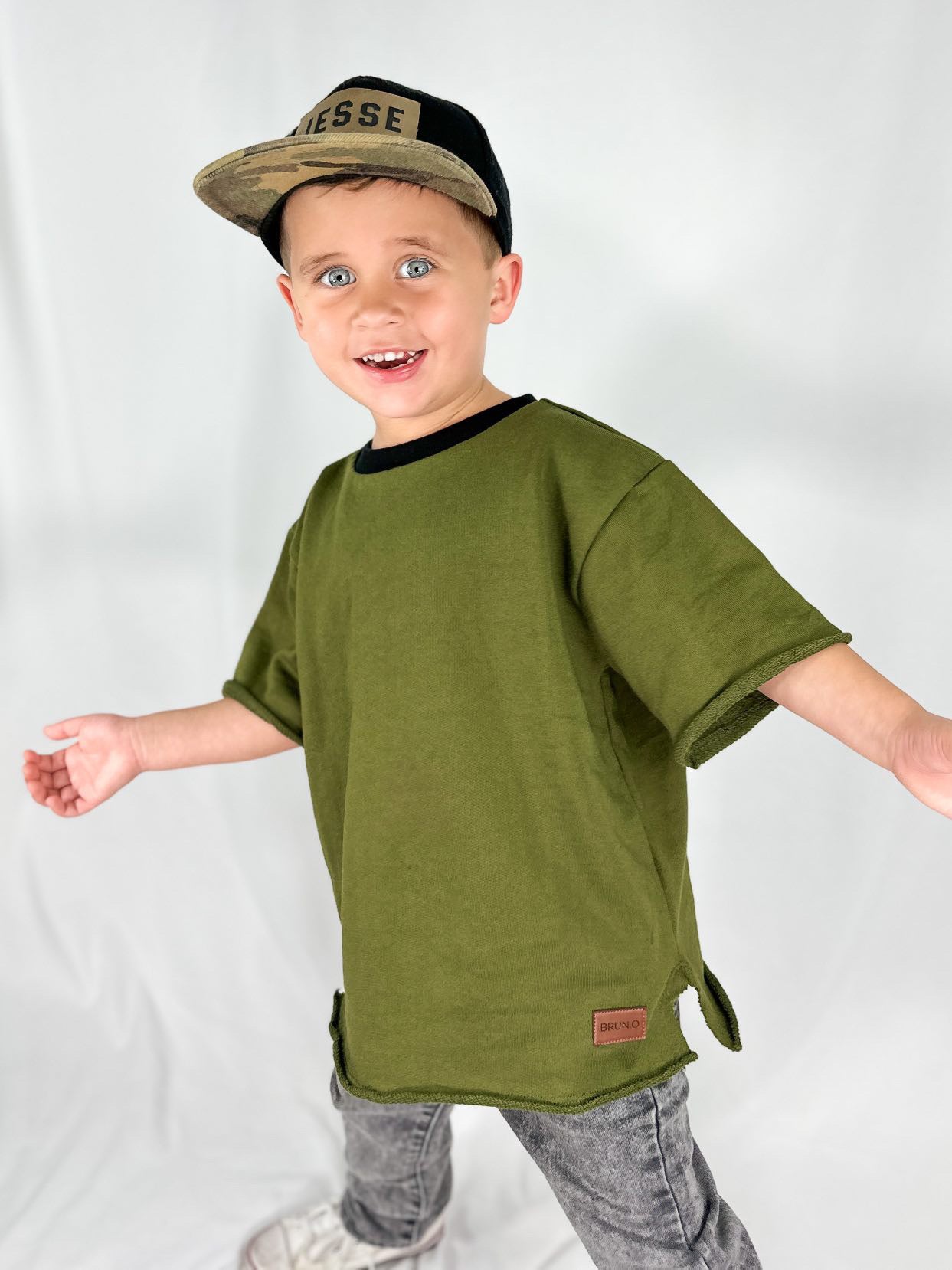 Green Unfinished Shirt