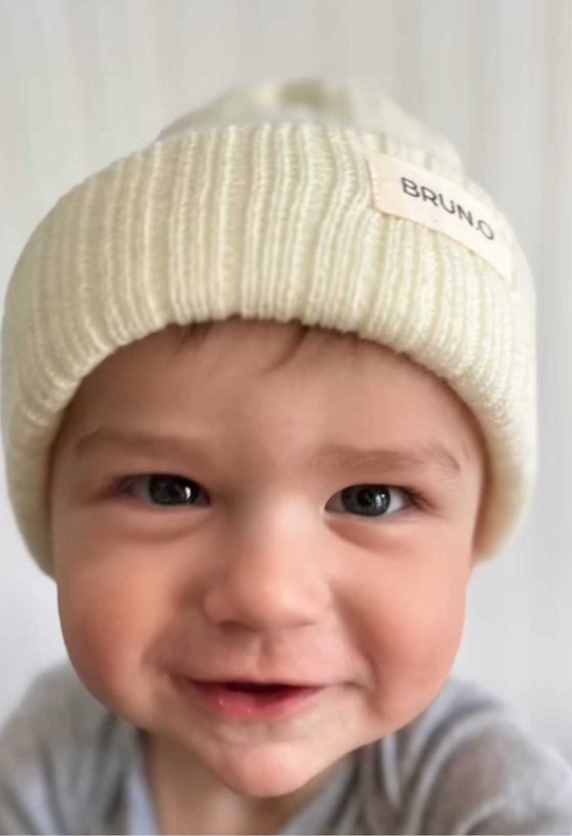 White Bone Signature Beanie