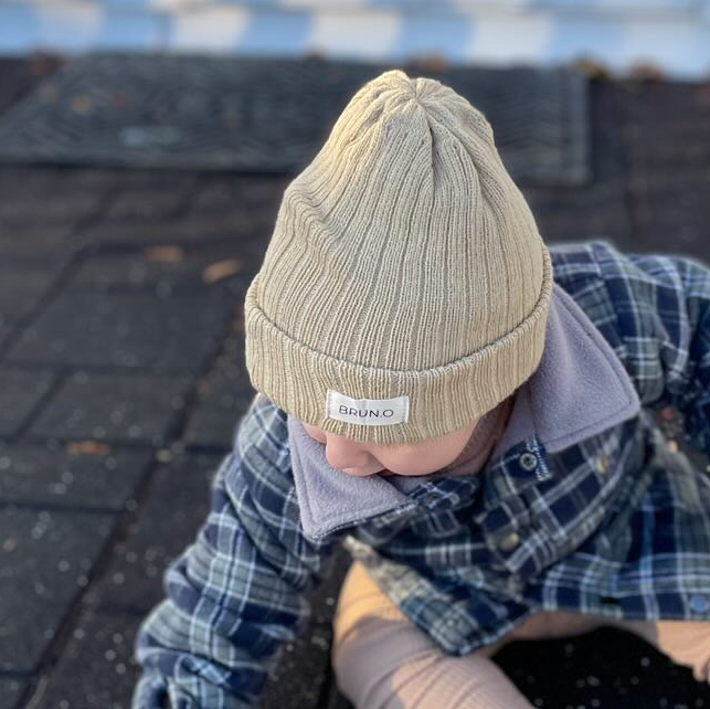 Cream Signature Beanie