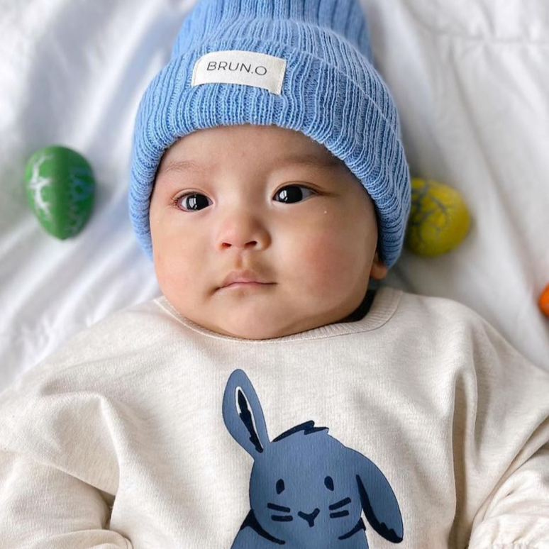 Baby Blue Signature Beanie
