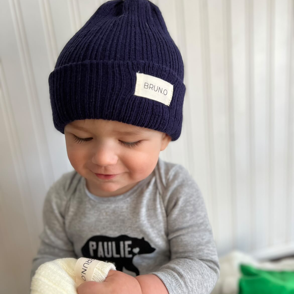 Navy Signature Beanie