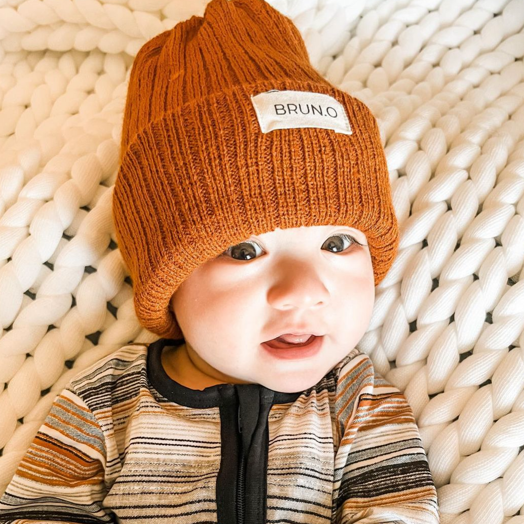 Coral Signature Beanie