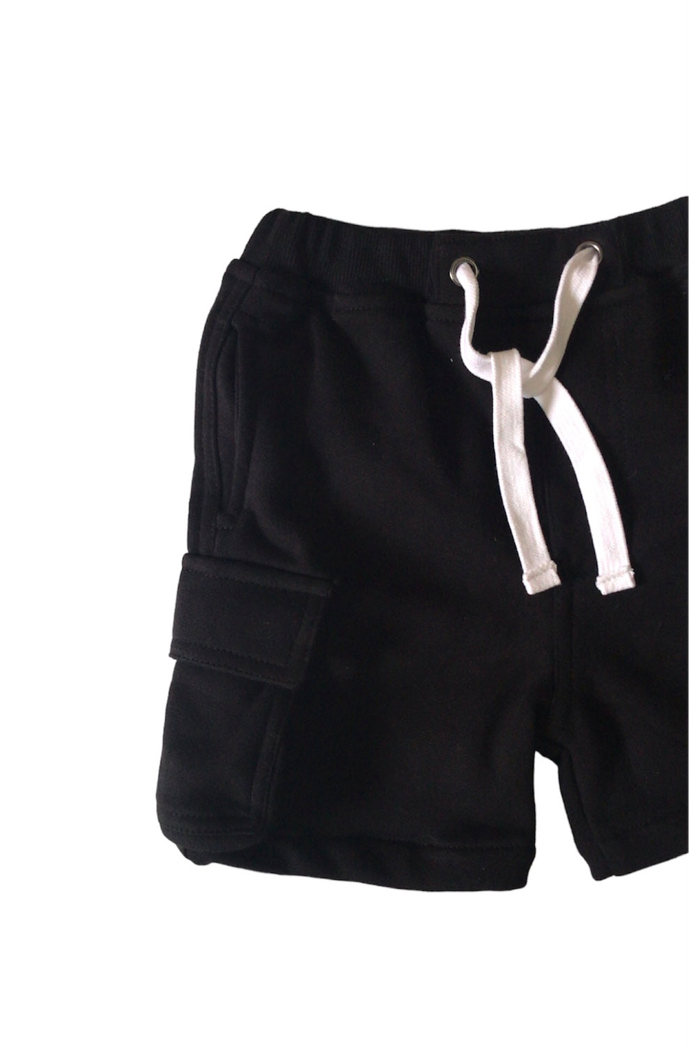 Black Cargo Shorts