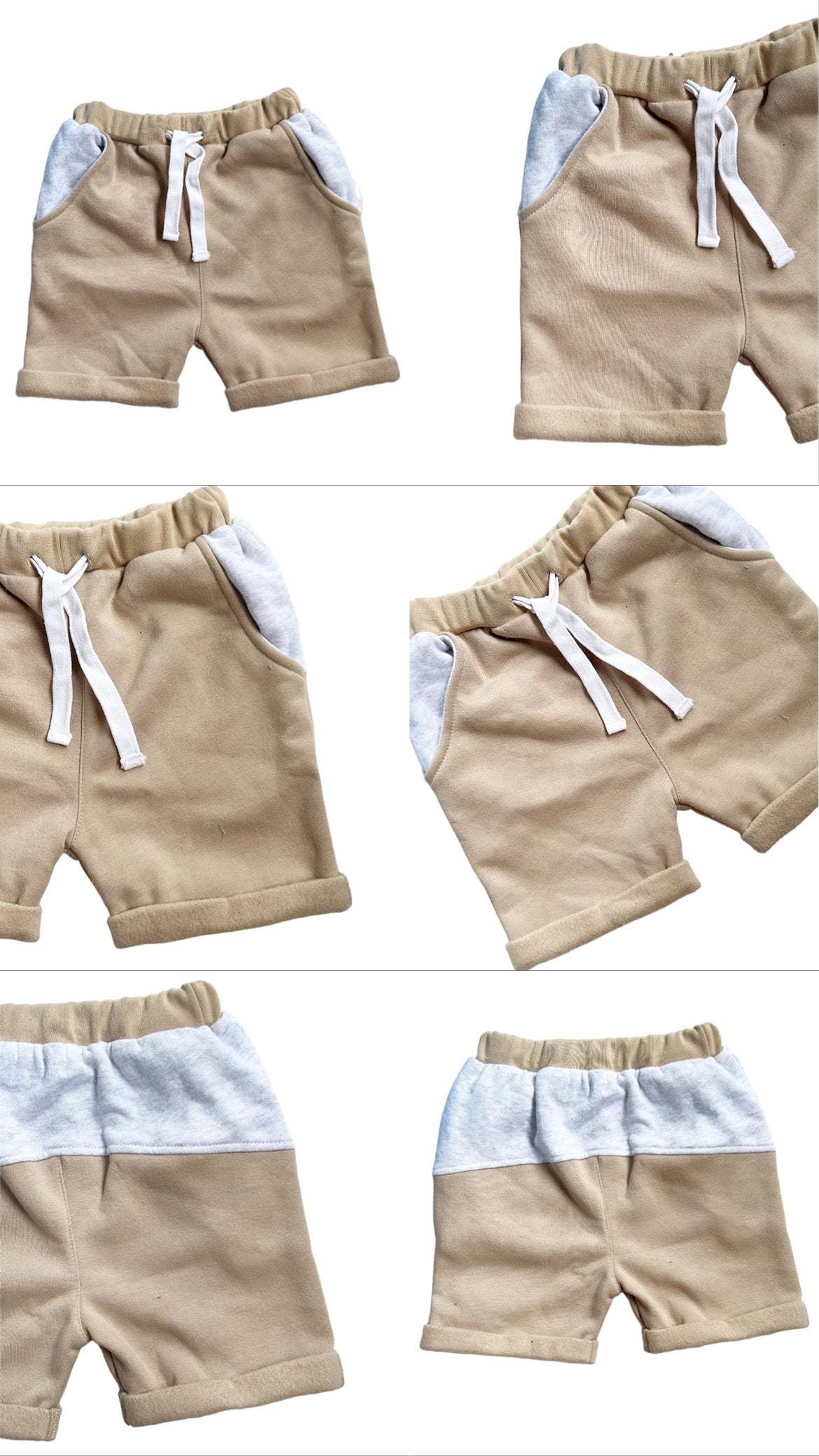 Beige Collared shirt