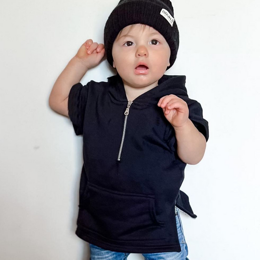 Zip Hooded shirt