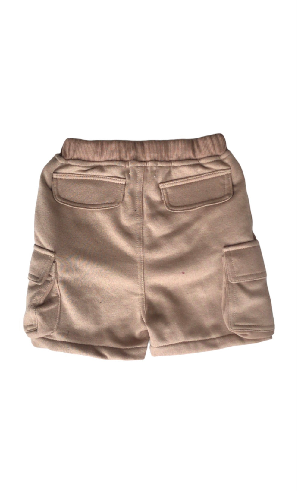 Beige Cargo Shorts